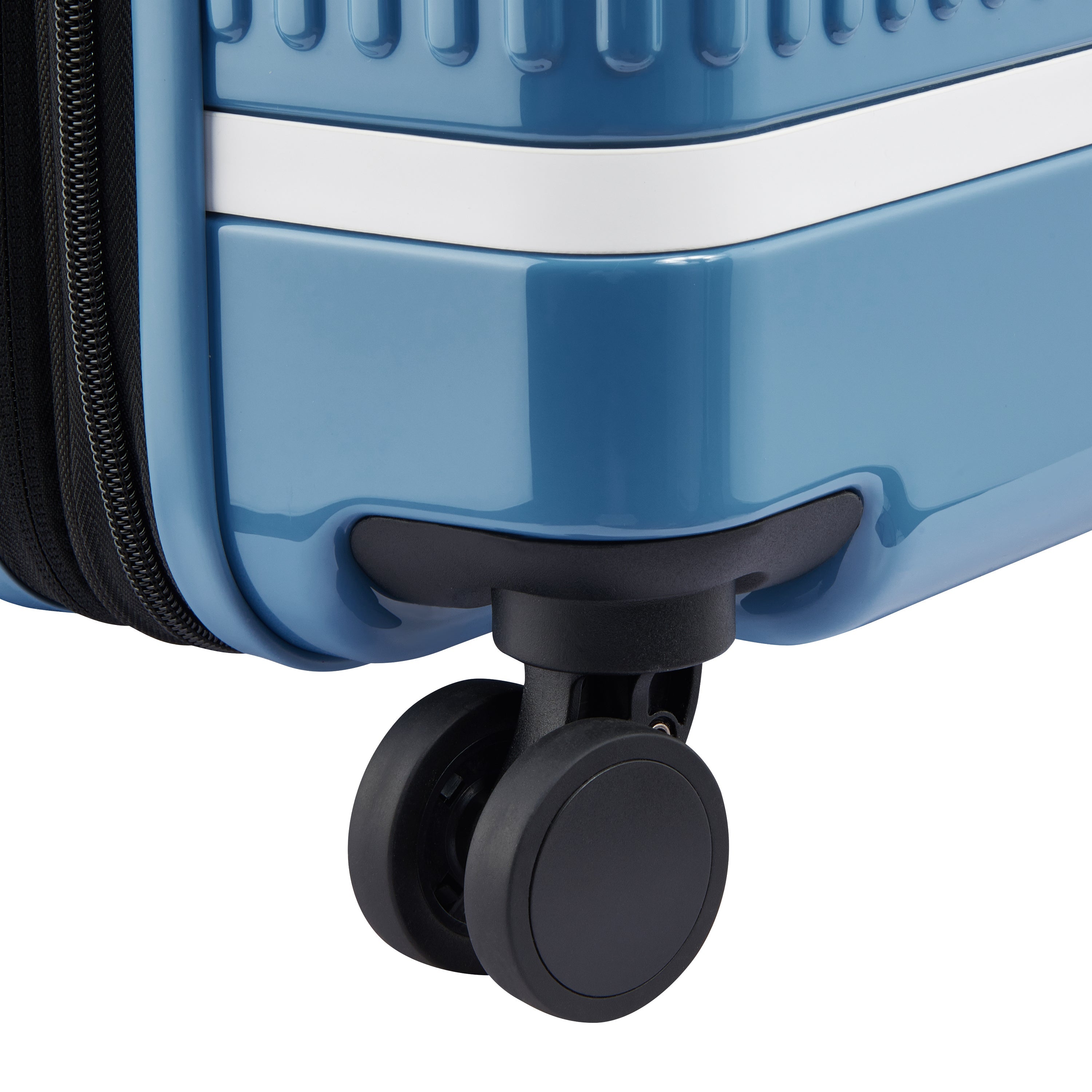SPIN ME AWAY 23-Inch Carry-On Suitcase, Zinc blue