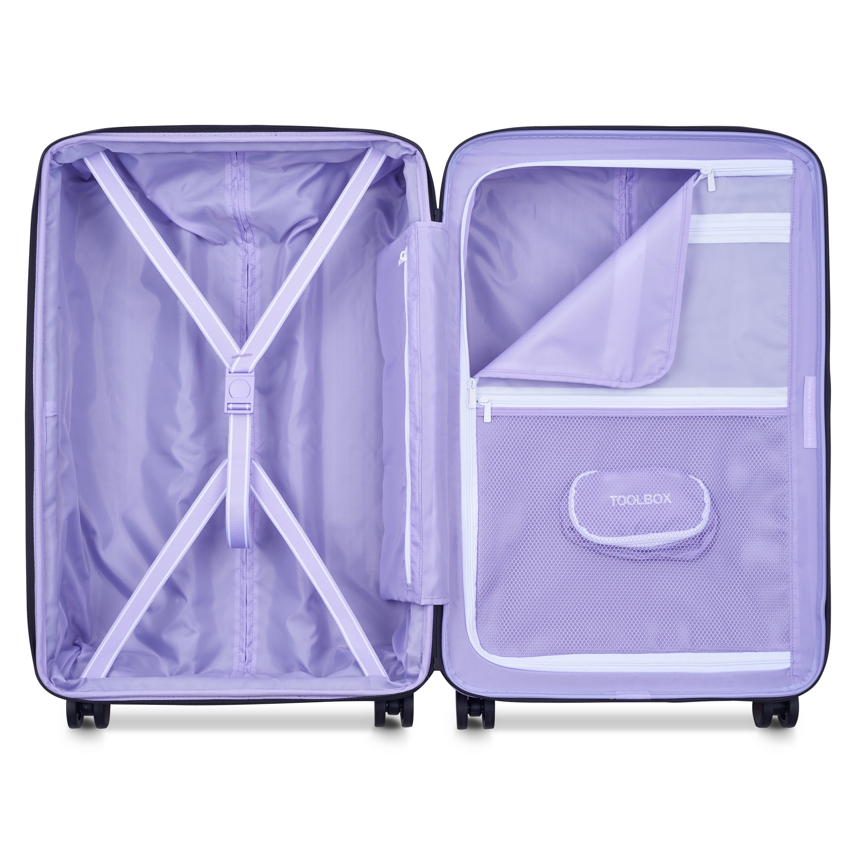 SPIN ME AWAY | 27-Inch Check-In Suitcase, Lavender