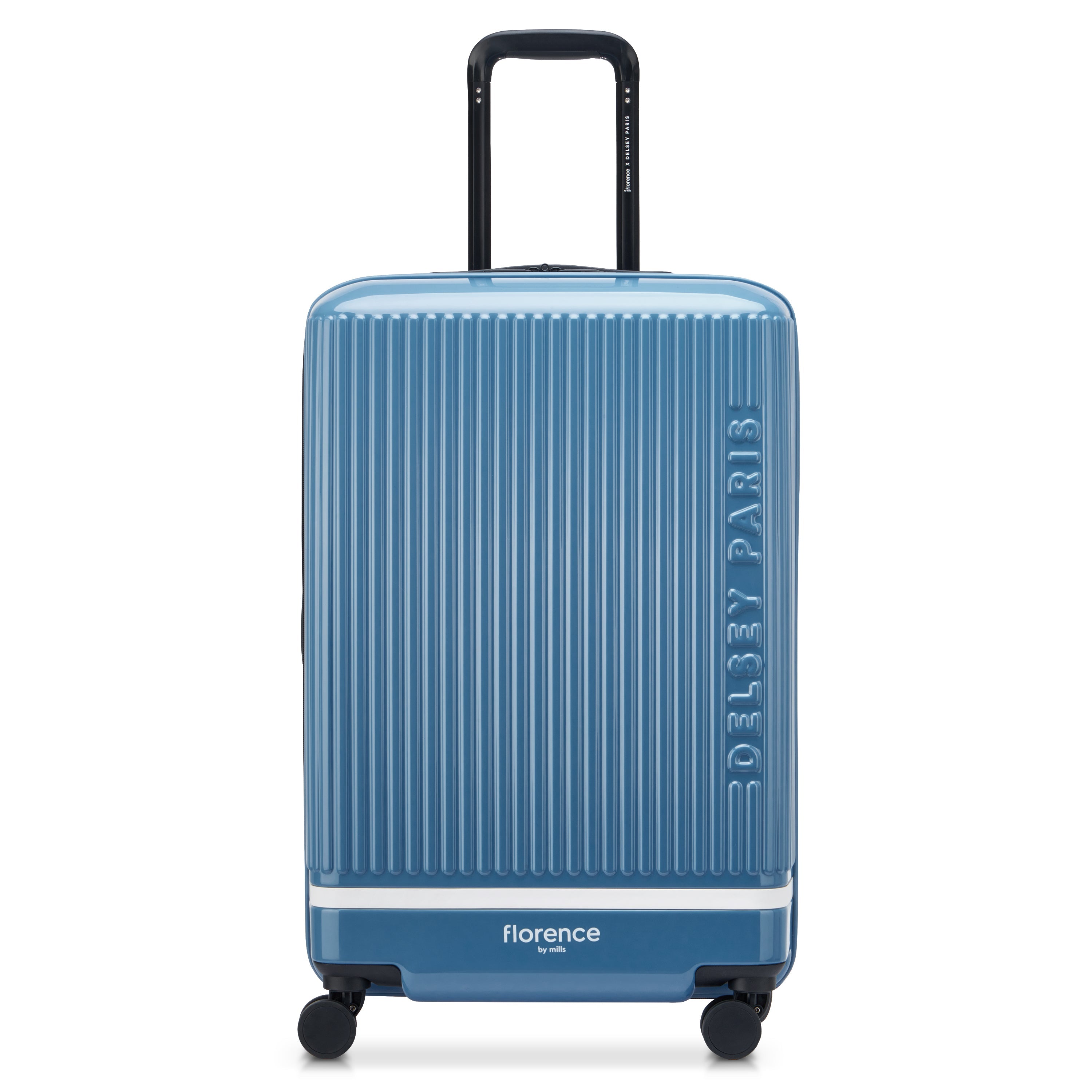 SPIN ME AWAY | 27-Inch Check-In Suitcase, Zinc blue