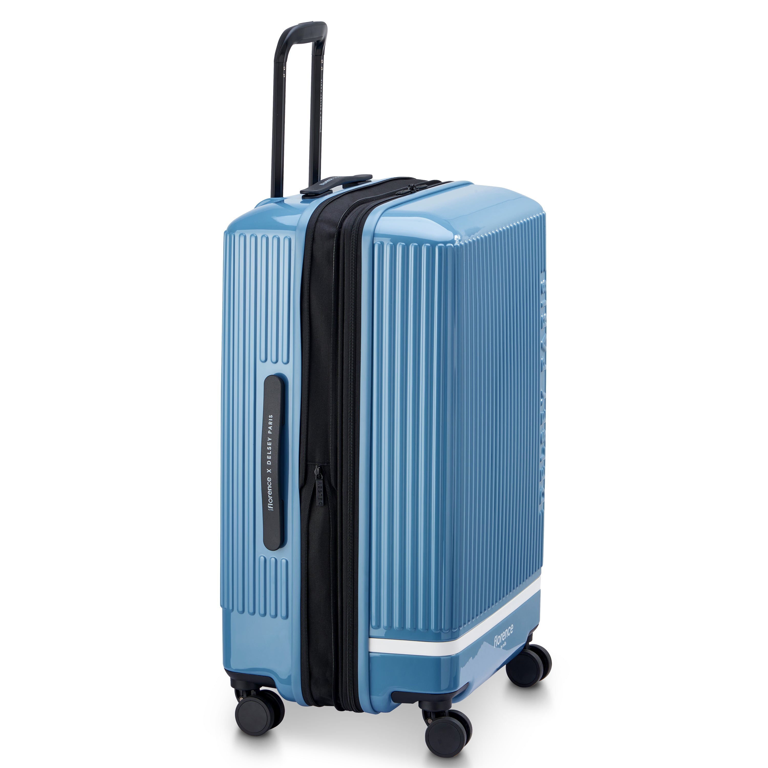 SPIN ME AWAY | 27-Inch Check-In Suitcase, Zinc blue