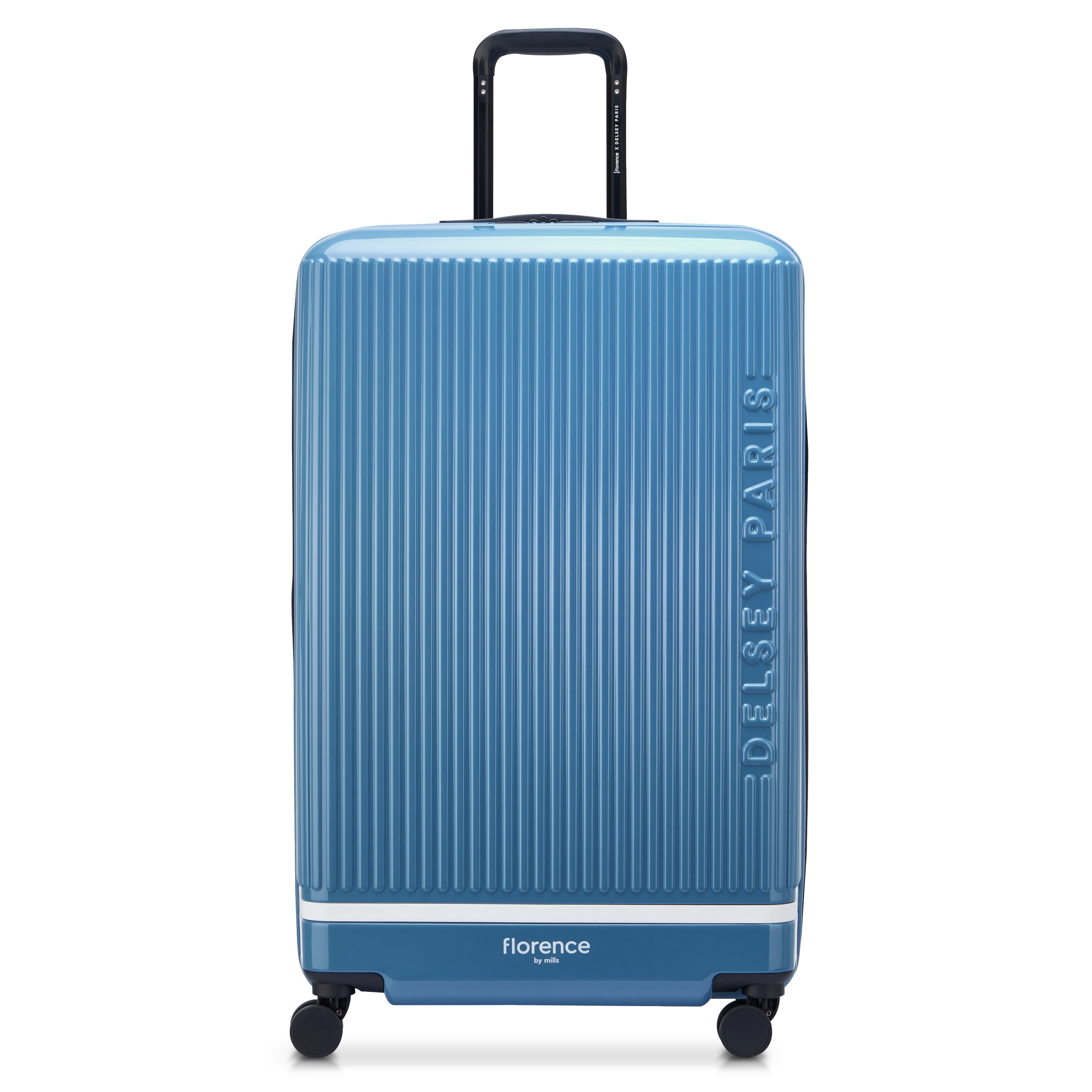 SPIN ME AWAY 31-Inch Check-In Suitcase, Zinc blue