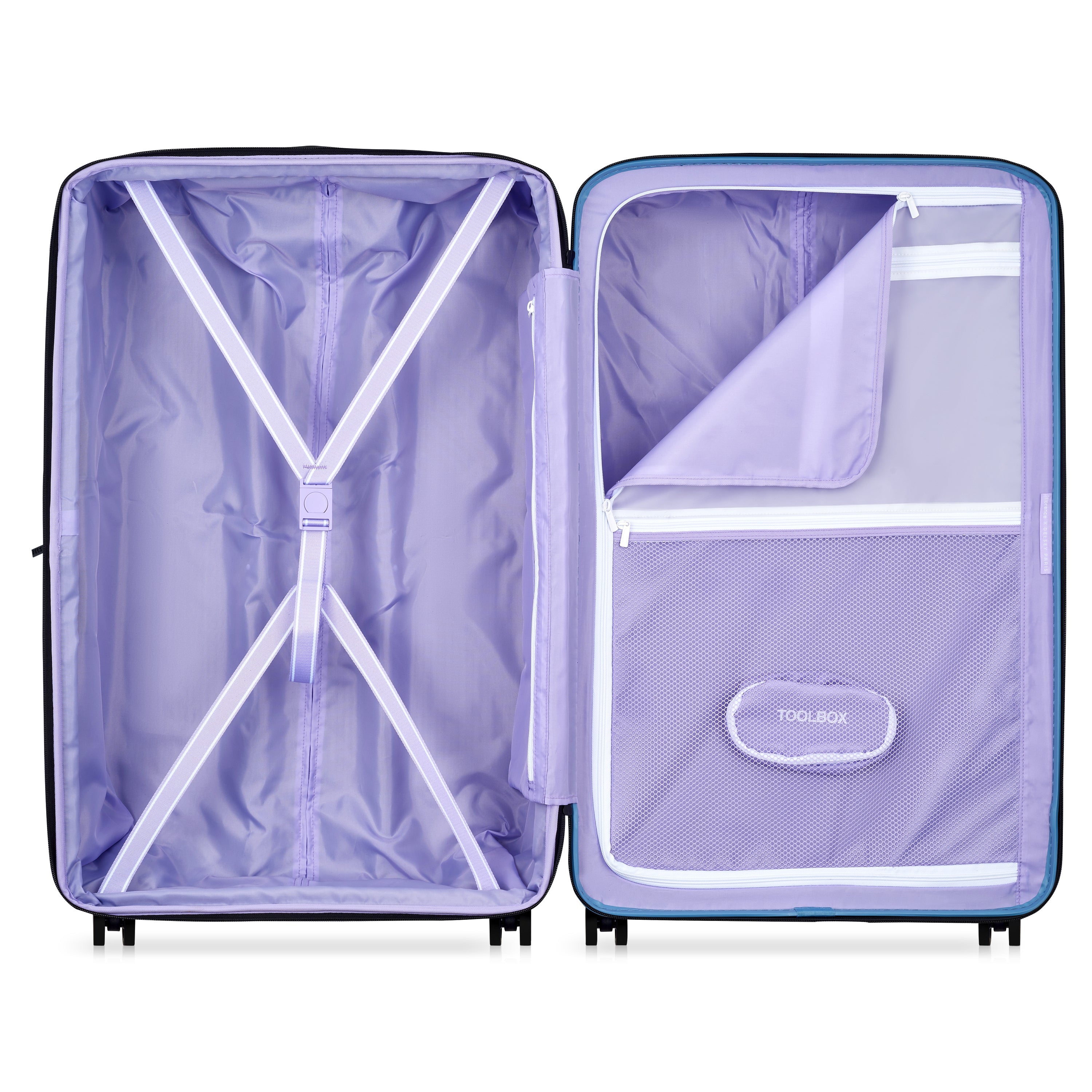 SPIN ME AWAY 31-Inch Check-In Suitcase, Zinc blue
