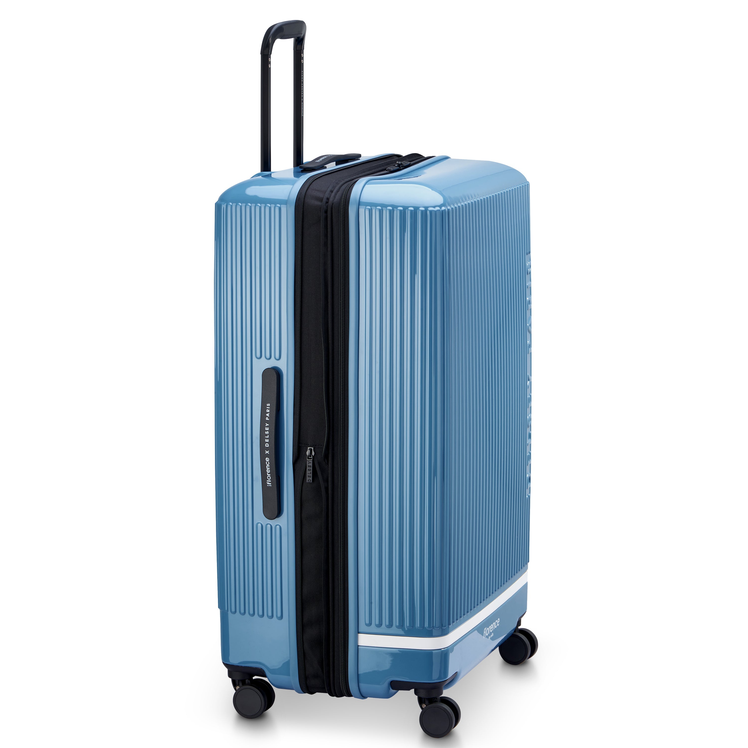 SPIN ME AWAY 31-Inch Check-In Suitcase, Zinc blue