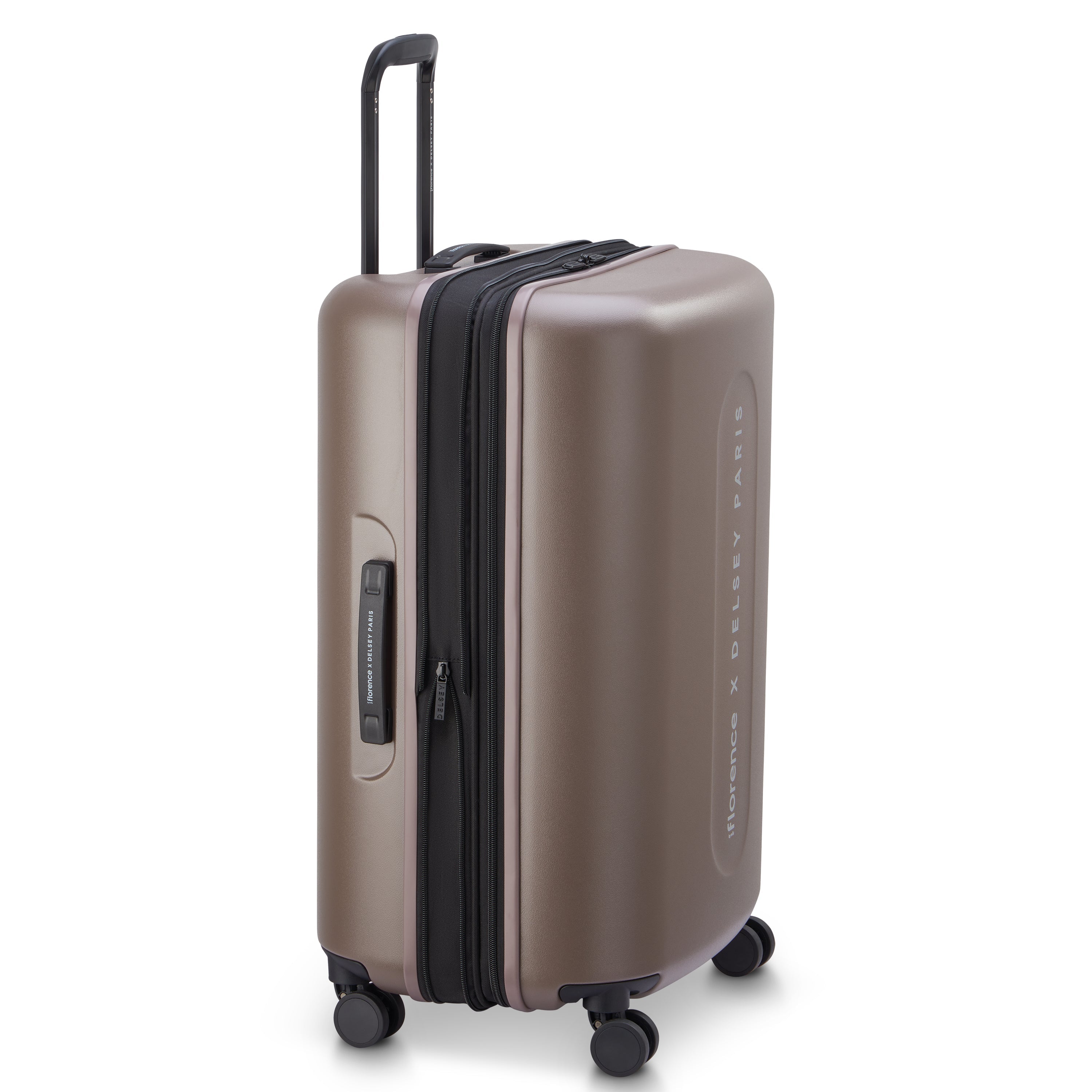 CATCH FLIGHTS Valise Soute 68 CM MARRON GLACE