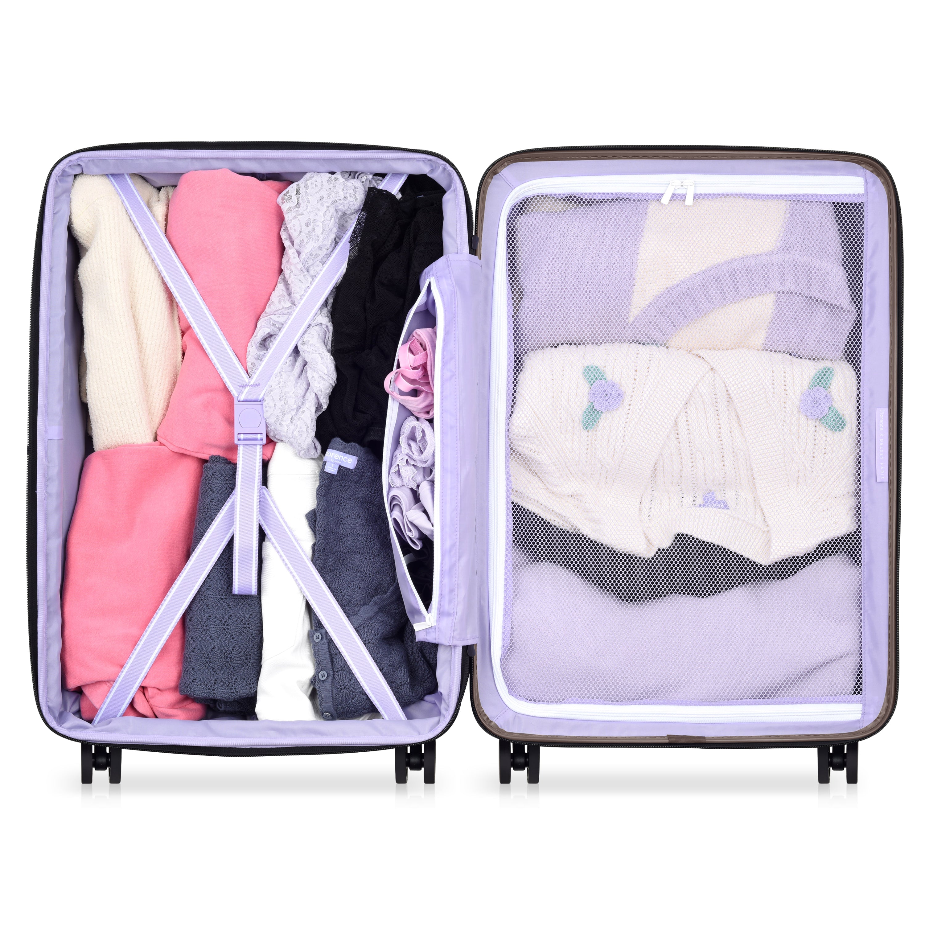 CATCH FLIGHTS Valise Soute 68 CM MARRON GLACE