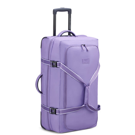ON A ROLL | 28-Inch 2-Wheeled Duffel Bag, Lavender