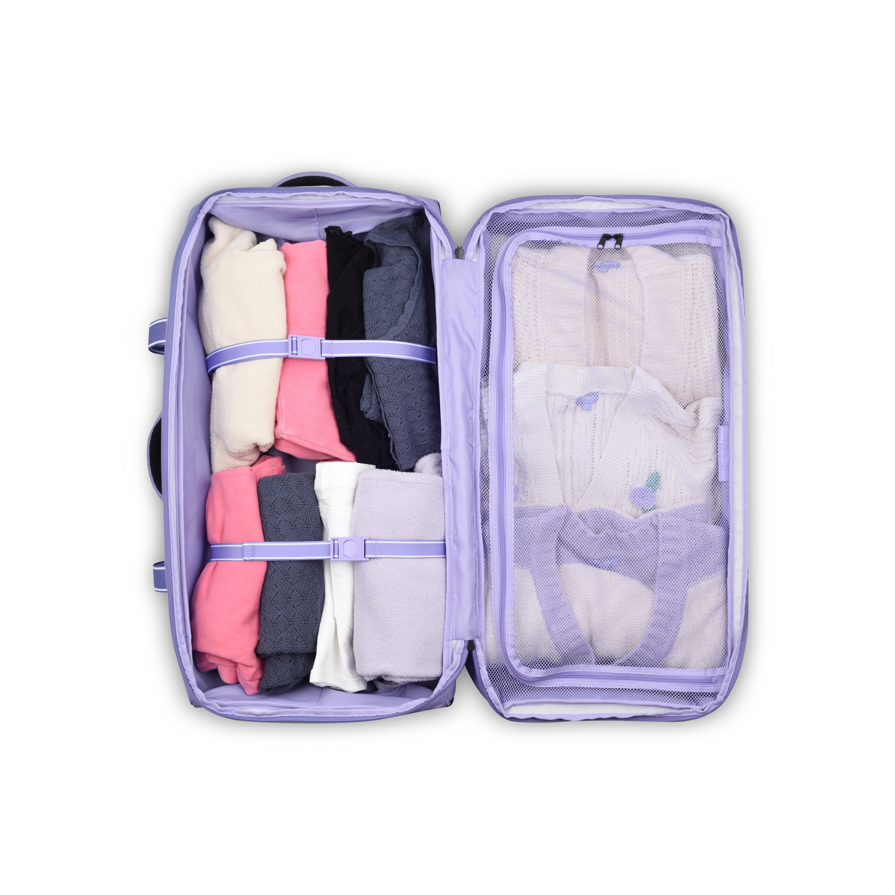 ON A ROLL Sac de Voyage 2 roues 71 CM LAVANDE