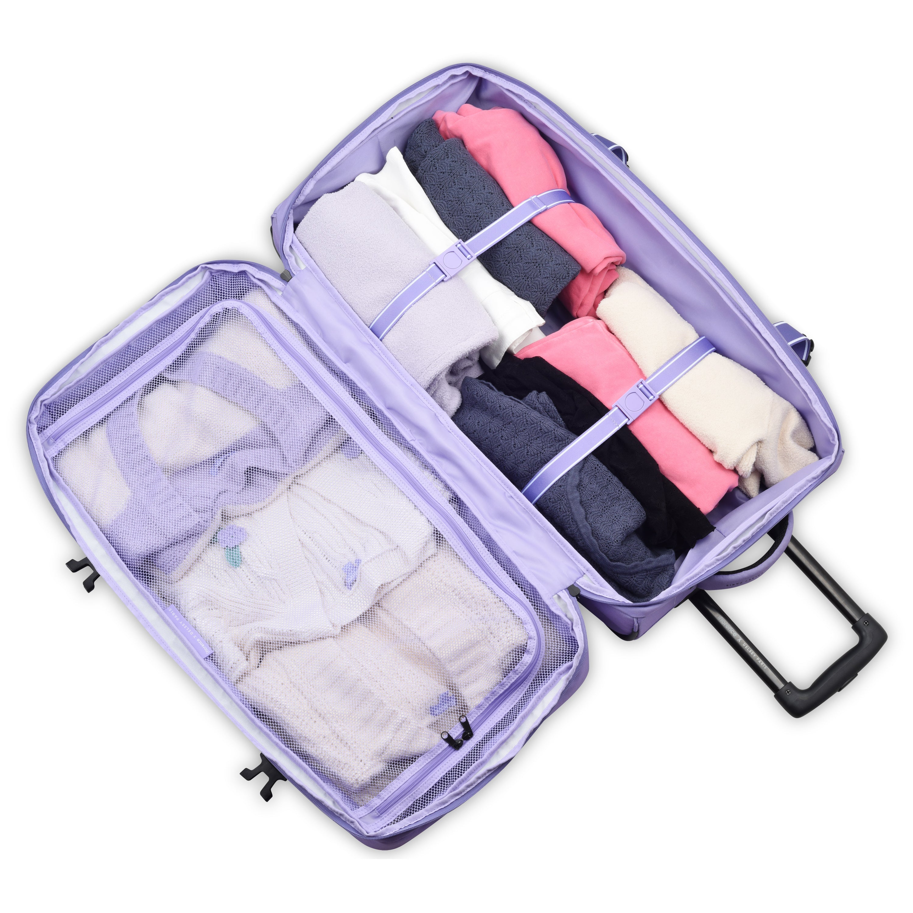 ON A ROLL Sac de Voyage 2 roues 71 CM LAVANDE
