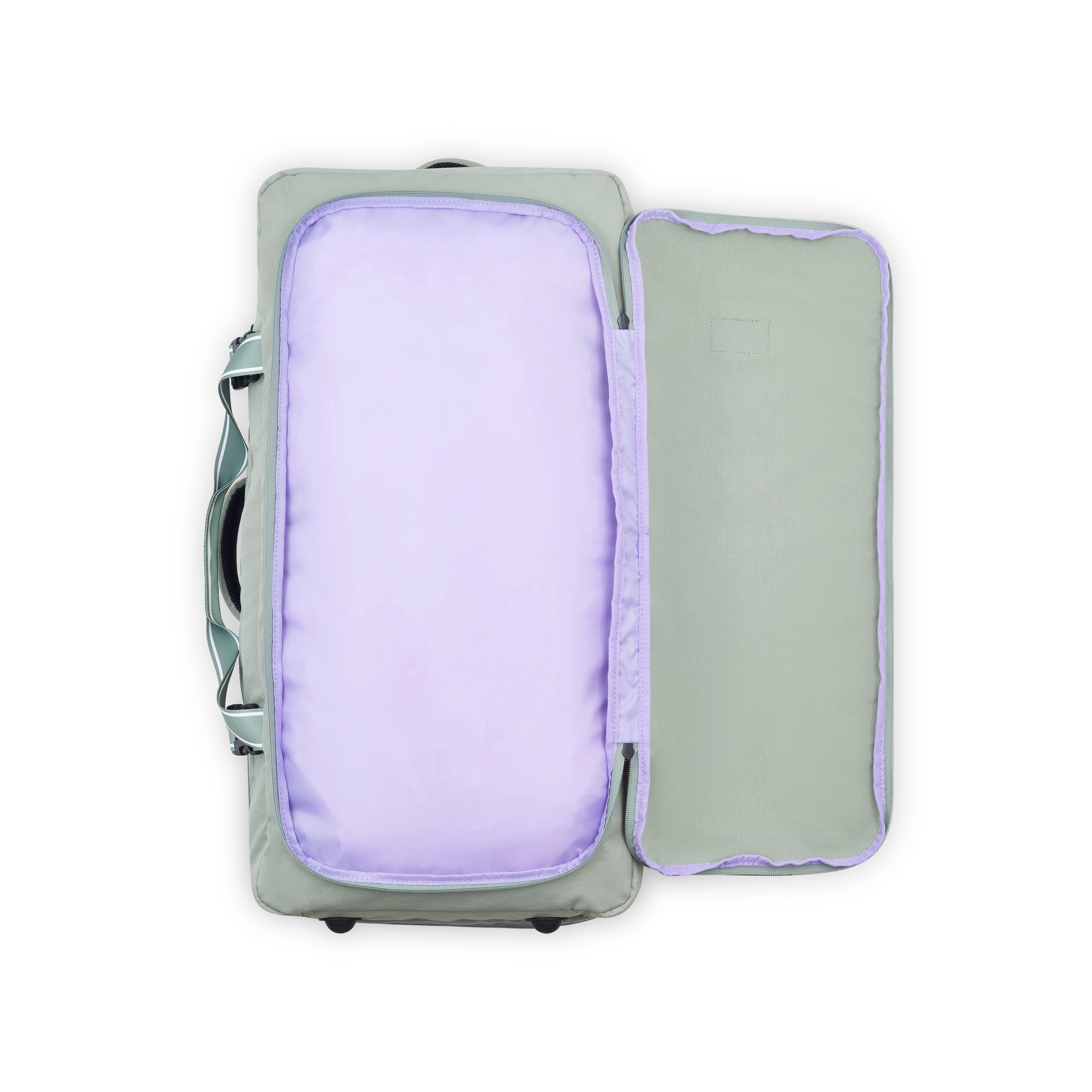 ON A ROLL Sac de Voyage 2 roues 71 CM VERT SAUGE