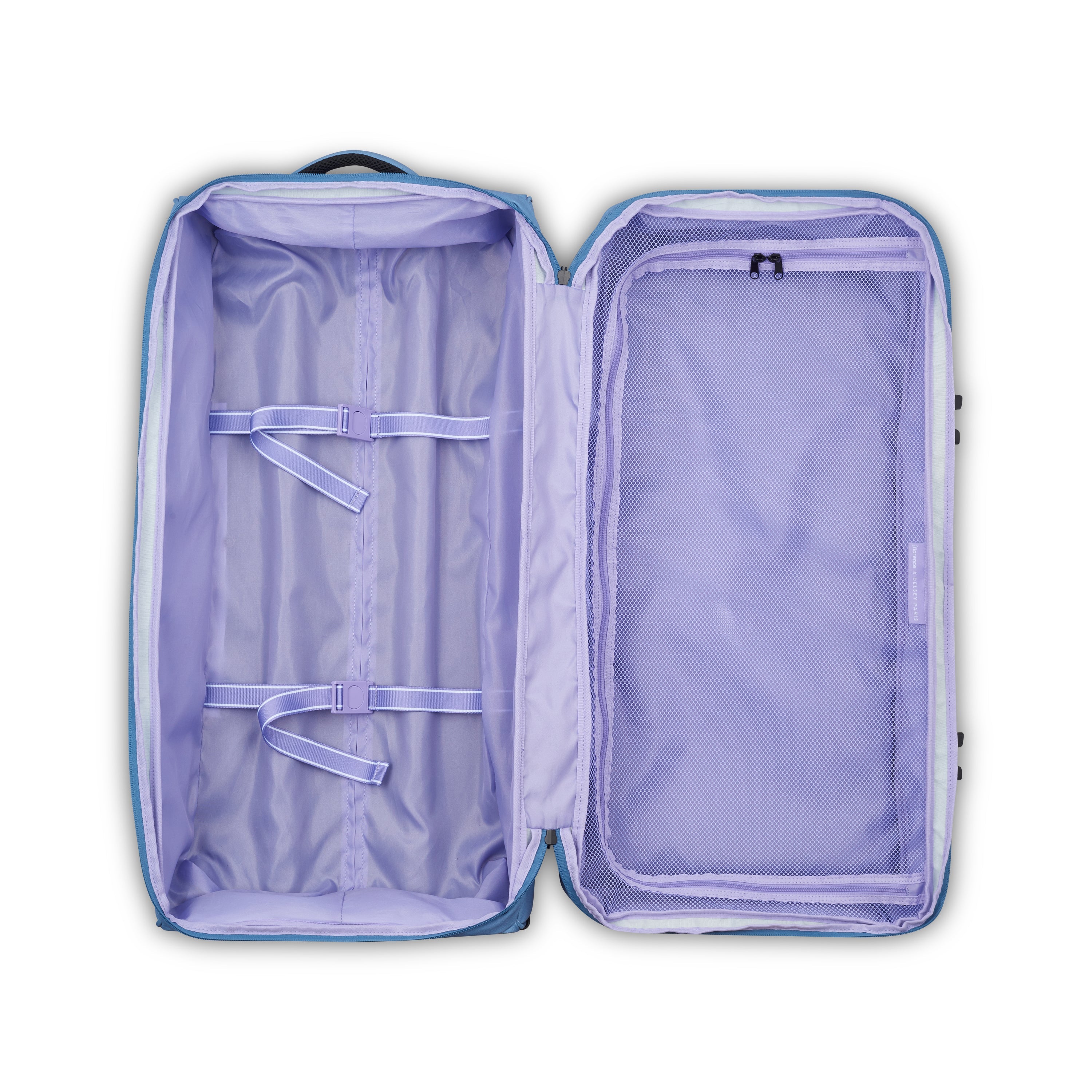 ON A ROLL 28-Inch 2-Wheeled Duffel Bag, Zinc blue