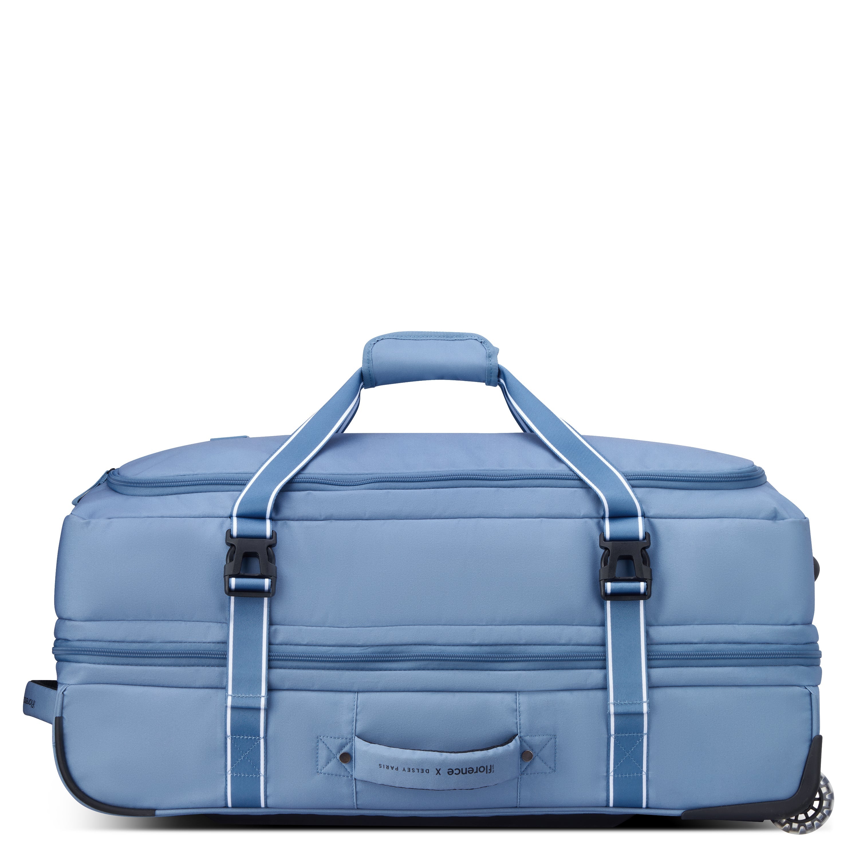 ON A ROLL 28-Inch 2-Wheeled Duffel Bag, Zinc blue