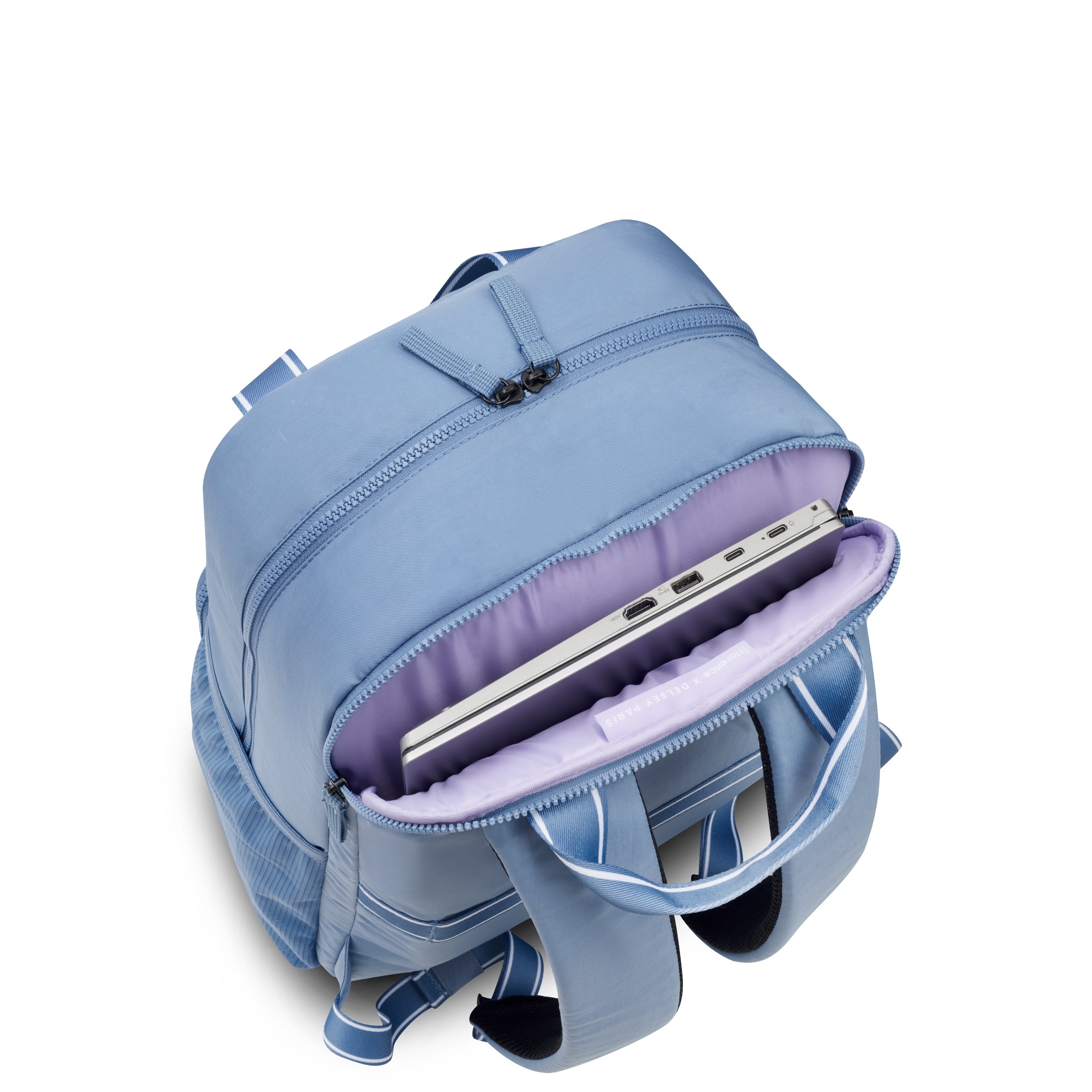 CAREFREE CARRY Sac à Dos Ordinateur 17 Pouces BLEU ZINC