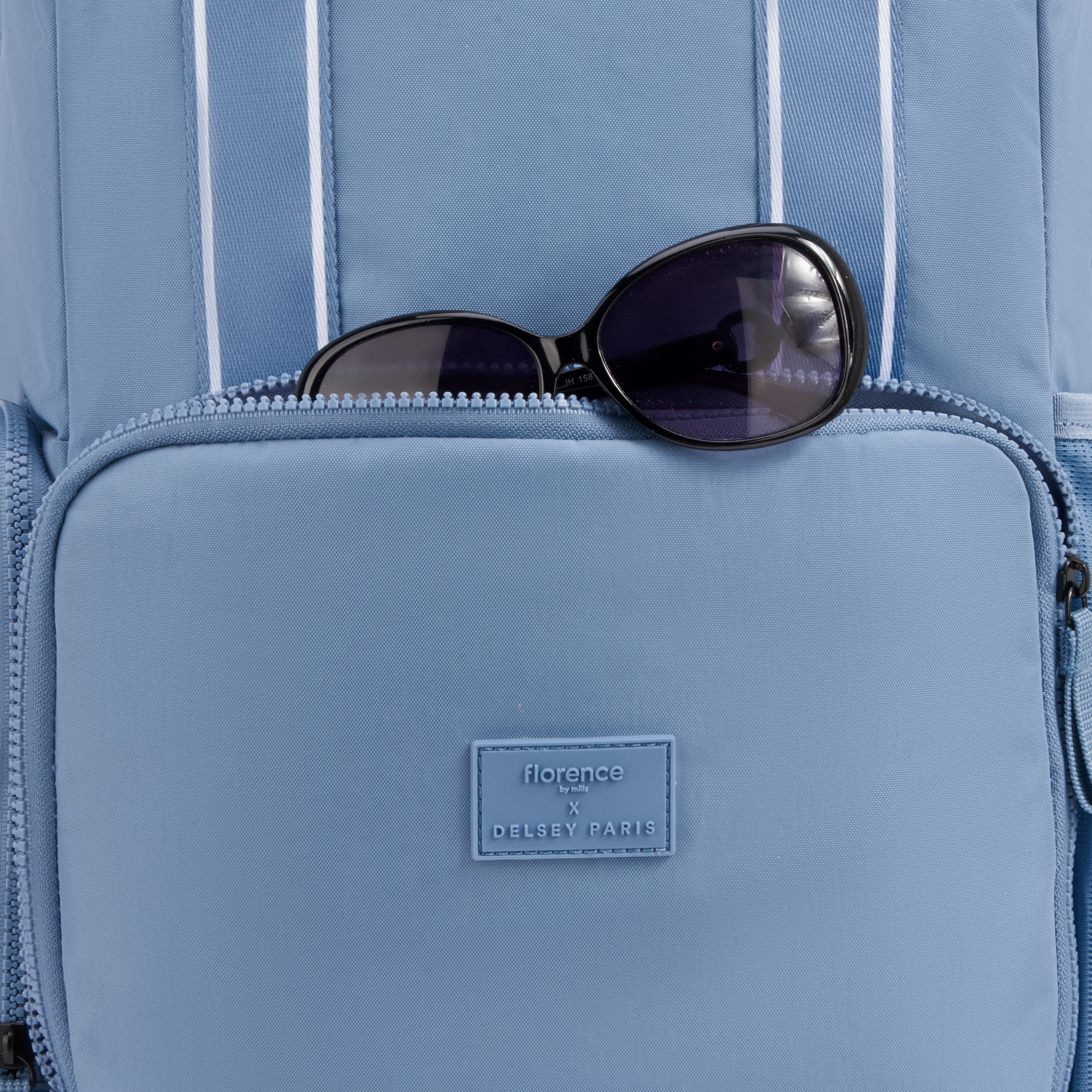 CAREFREE CARRY Sac à Dos Ordinateur 17 Pouces BLEU ZINC
