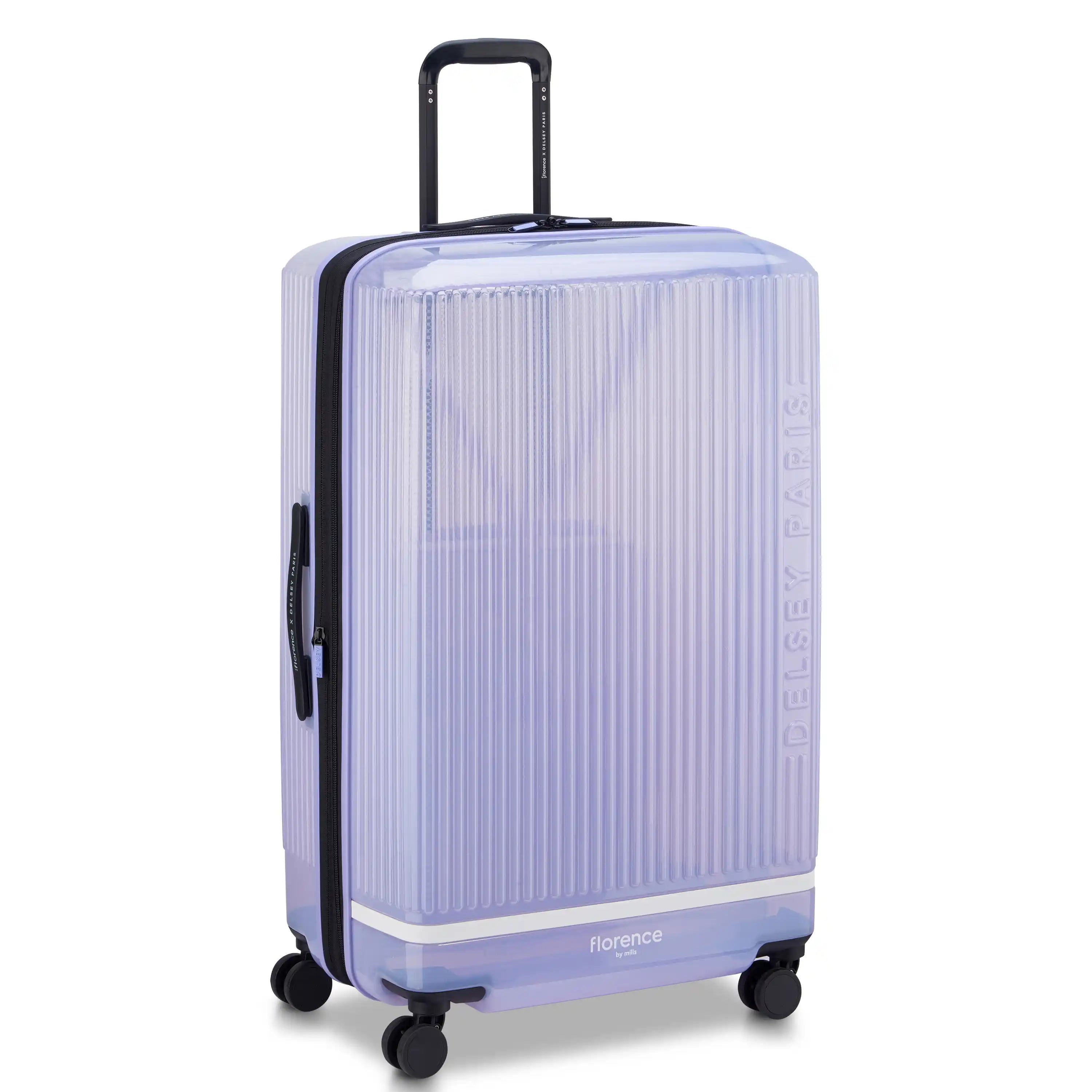 GOTTA GLOW Valise Soute 78 CM VIOLET TRANSLUCIDE