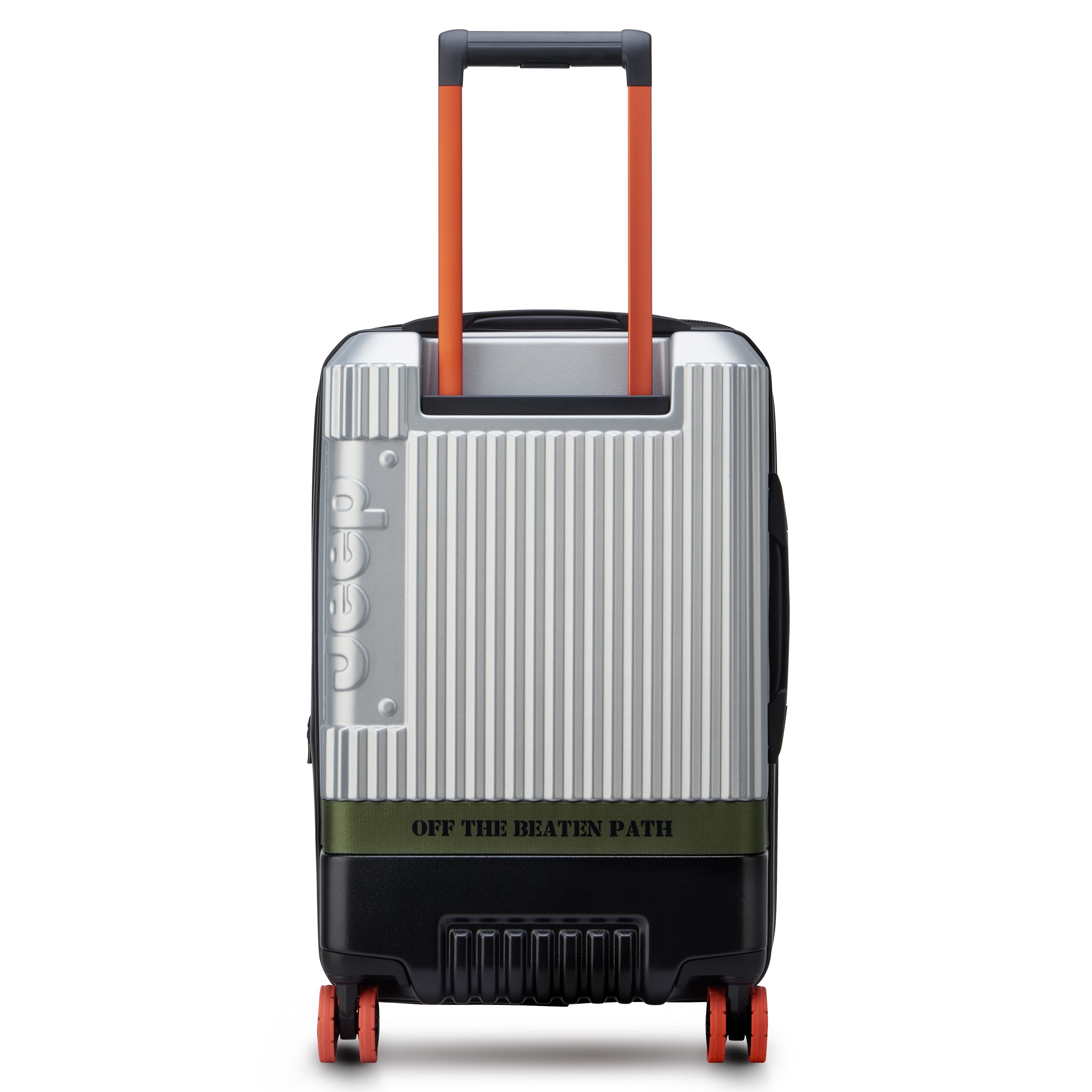JH001A |  23-Inch Expandable Carry-On Suitcase, Silver