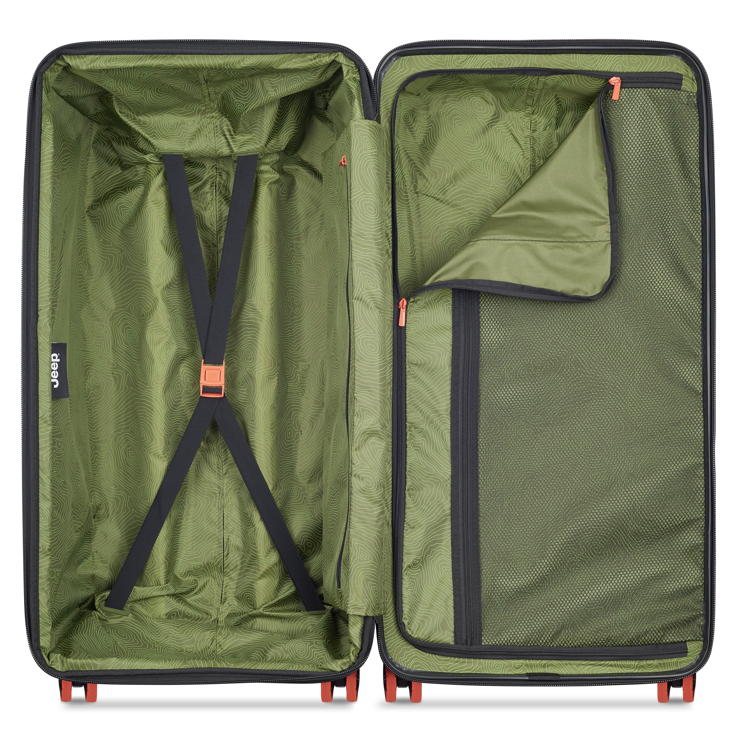 JH001A |  32-Inch Expandable Check-In Trunk Suitcase, Pine
