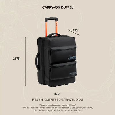 JS006B - 2-Piece Duffel Bag Set