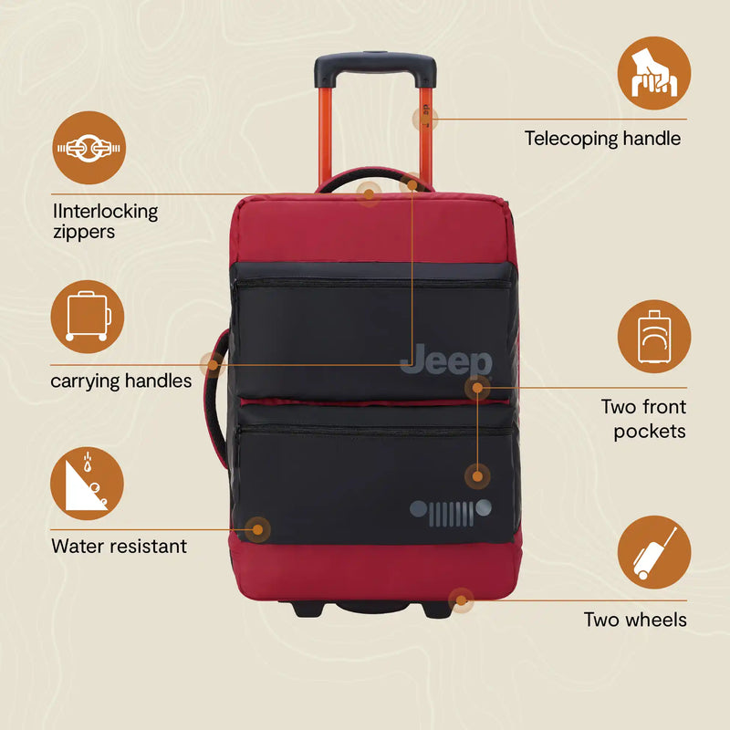Js006b: Small Rolling Duffel Bag, Tomato Red | Delsey Paris, US( en) Js006b: Small Rolling Duffel Bag, Tomato Red | Delsey Paris, US( en)