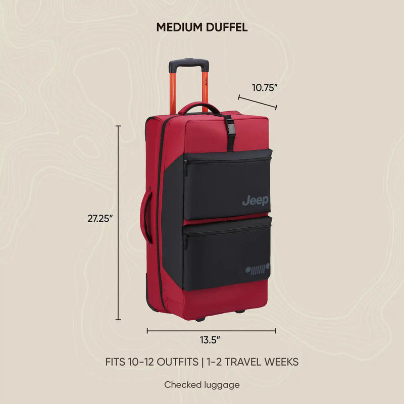 JS006B - 3-Piece Duffel Bag Set