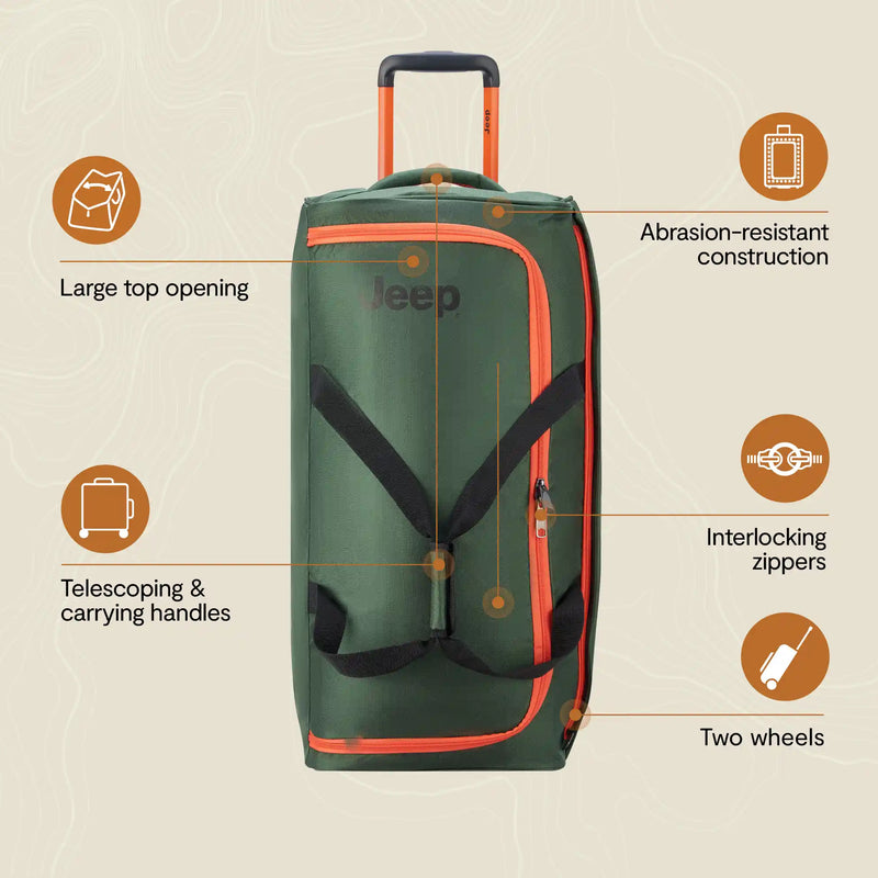 JS009D - Medium Rolling Duffle Bag