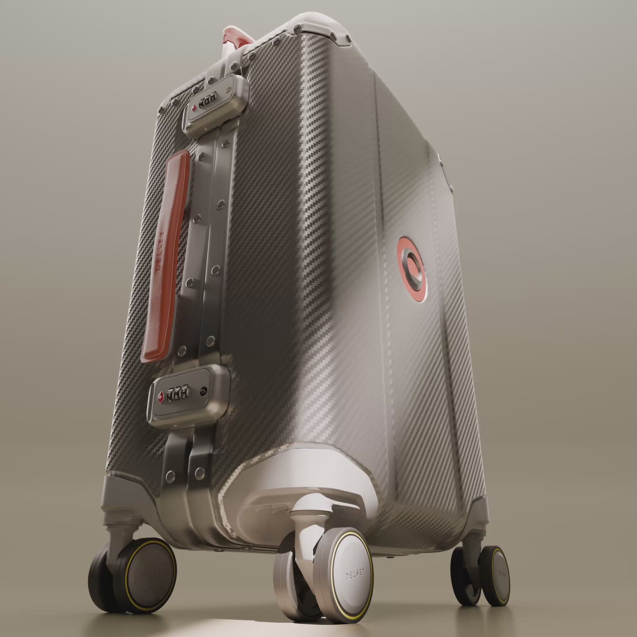 ALU'R | 19-Inch Aluminum Carry-On Suitcase, Silver
