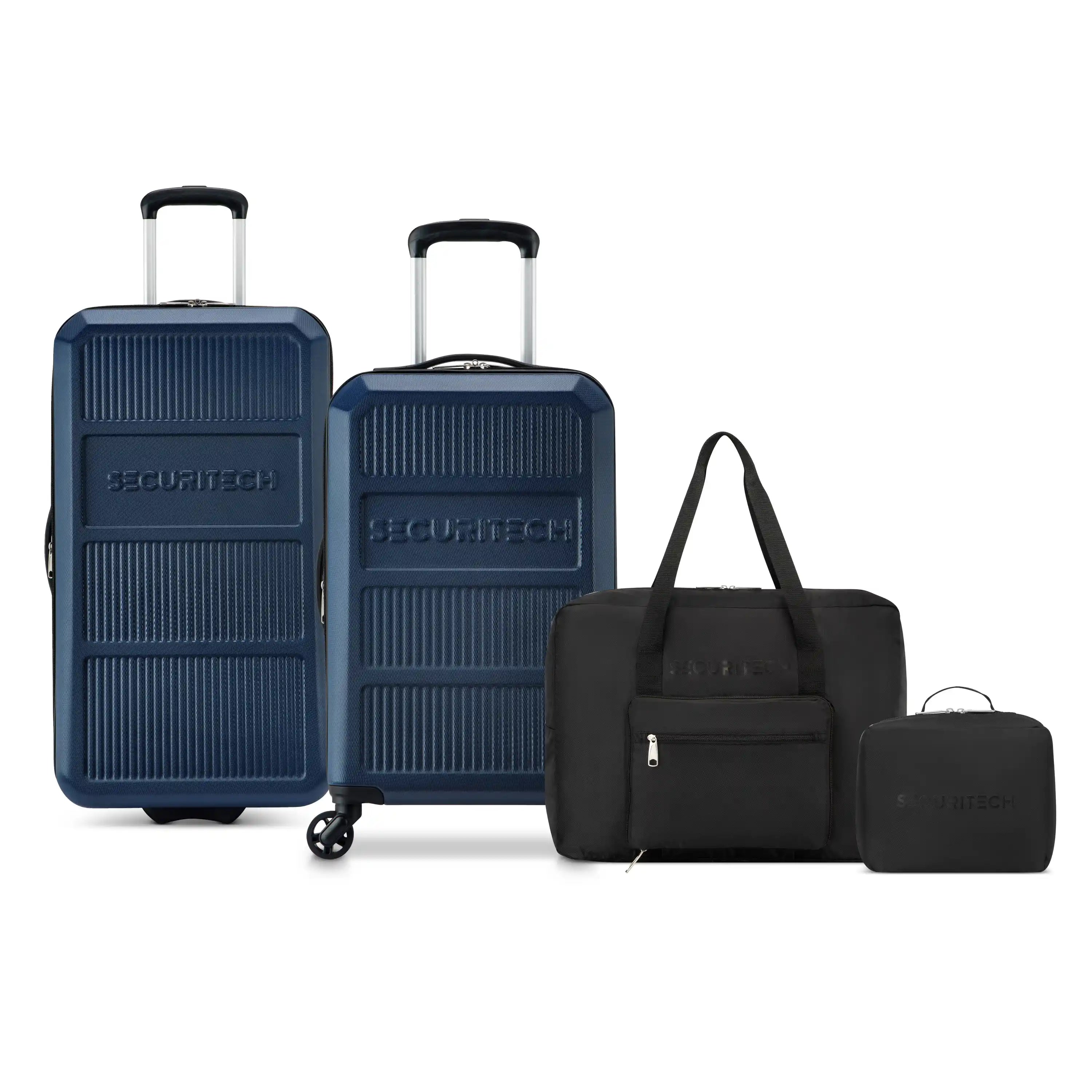 ASPHALT | 4-Piece Luggage Set, Navy