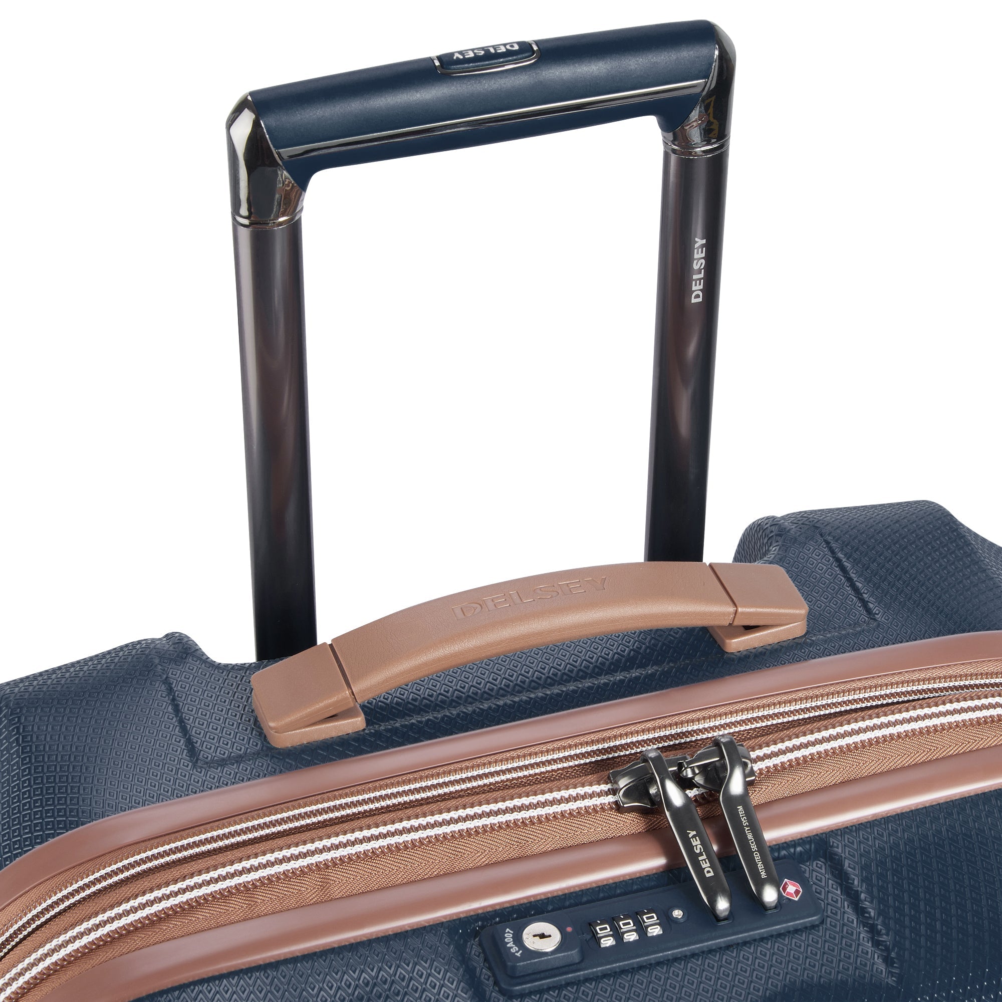 CARROUSEL | 27-Inch Expandable Check-In Suitcase, Navy