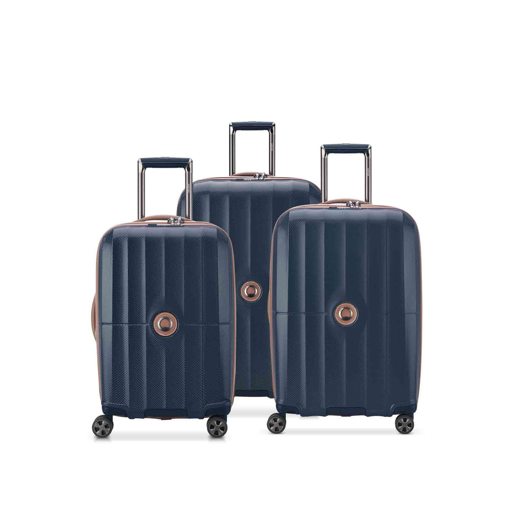 2-pcs Smart Metallic Carry on travel deals Luggage set