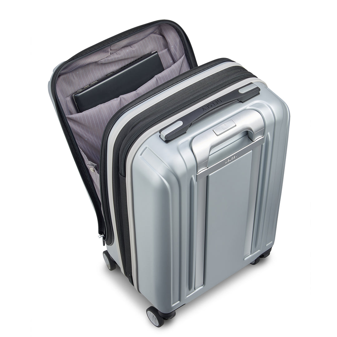 Delsey titanium hardside spinner luggage on sale